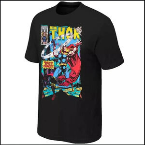 Marvel Avengers Mighty Thor Infinity Crusade Comic Cover Vintage T-Shirt Large